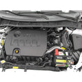 AEM cold air intake installed view