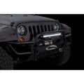 Putco light bar installed view