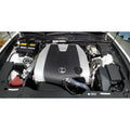 AEM cold air intake installed view
