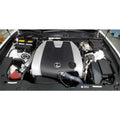 AEM cold air intake installed view
