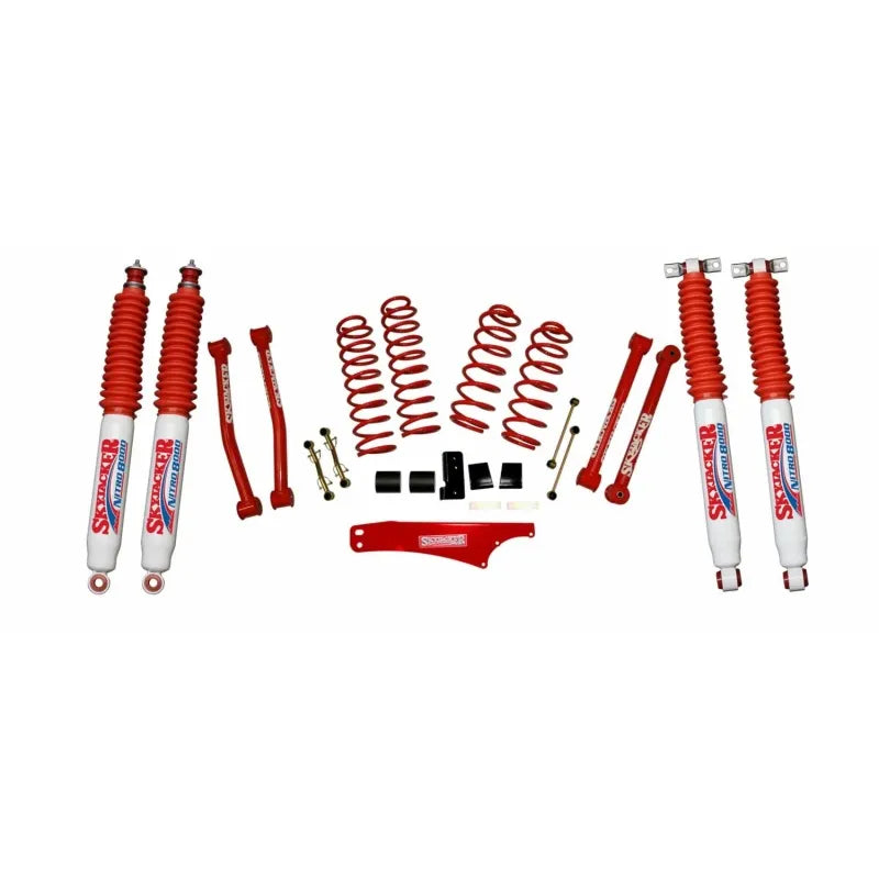 Skyjacker red shock absorber
