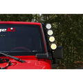 OMIX-ADA light bar installed view
