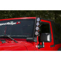 OMIX-ADA light bar installed view