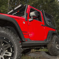 OMIX-ADA rock sliders close-up
