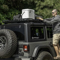 OMIX-ADA roof rack close-up