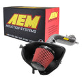 AEM cold air intake close-up