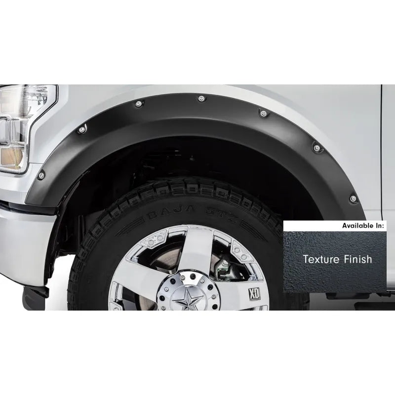 Stampede red fender flares