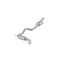 MBRP cat-back exhaust installed view