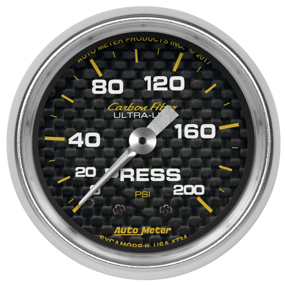 AutoMeter carbon gauge