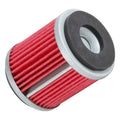 K&N Engineering oil filter installed view