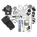 GODZILLA HIGHMOUNT ACCESSORY DRIVE W/ OILING SYS COMPLETE KIT BLACK