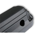 2-Piece Alm Valve Cover Set GM LS Black Finish