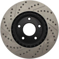 Stoptech auto part close-up