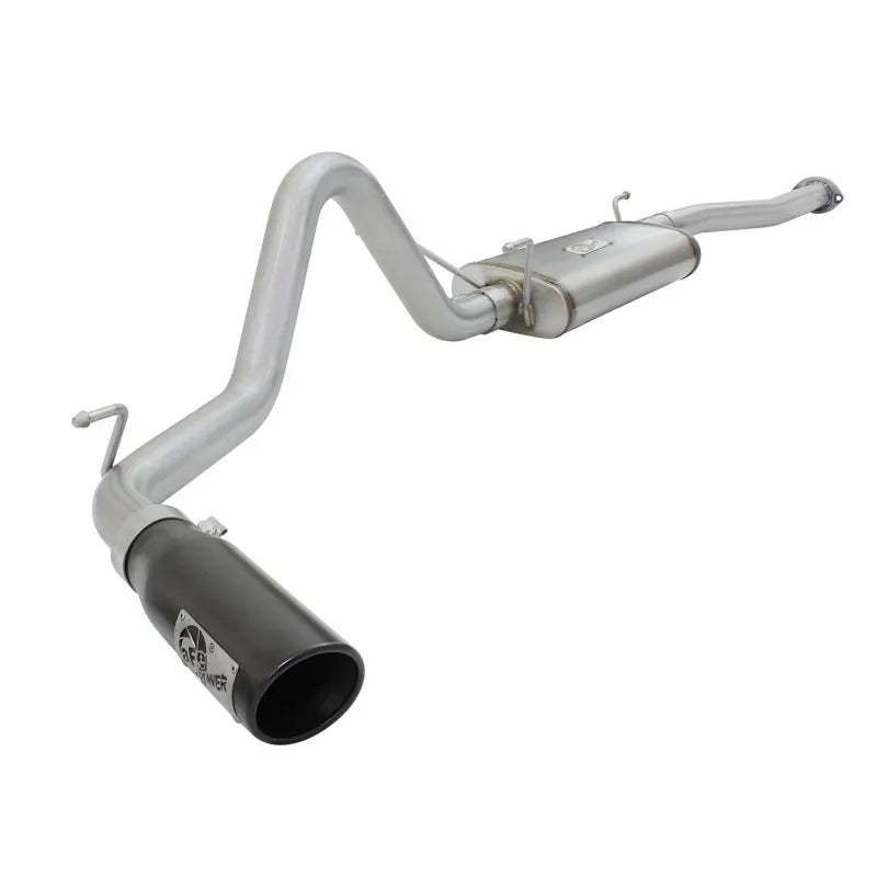 aFe black cat-back exhaust