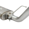 aFe cat-back exhaust close-up