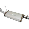 aFe cat-back exhaust detail