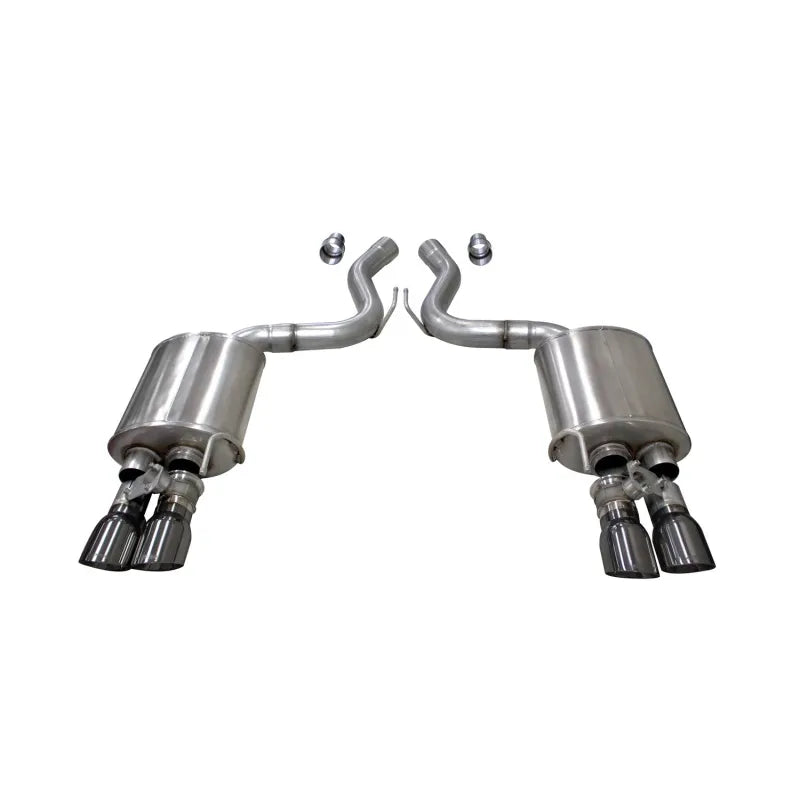 CORSA Performance gunmetal axle-back exhaust