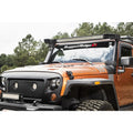 OMIX-ADA light bar installed view