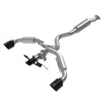 aFe black cat-back exhaust