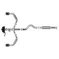 aFe cat-back exhaust detail