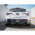 aFe cat-back exhaust installed view