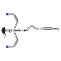 aFe cat-back exhaust detail