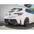 aFe cat-back exhaust installed view