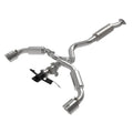 aFe polished cat-back exhaust