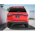 aFe cat-back exhaust installed view
