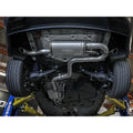 aFe cat-back exhaust detail