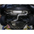 aFe cat-back exhaust installed view