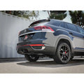 aFe cat-back exhaust close-up