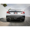 aFe cat-back exhaust detail