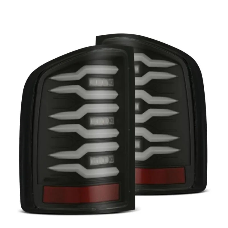 AlphaRex silver tail light