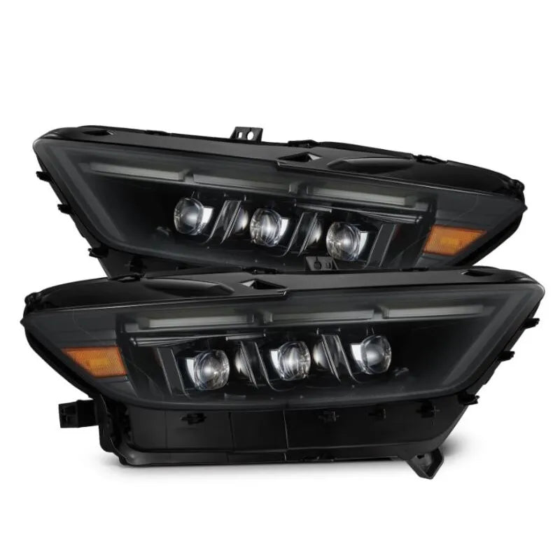 AlphaRex black headlights