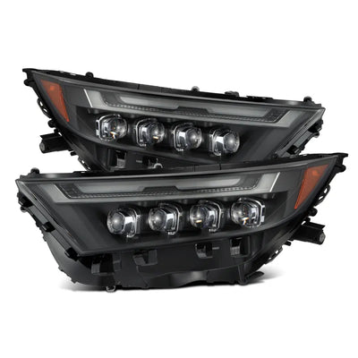 AlphaRex black headlights