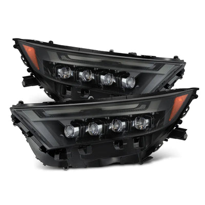 AlphaRex black headlights