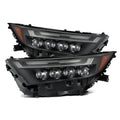 AlphaRex black headlights