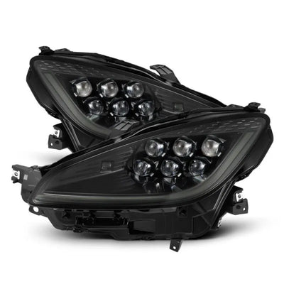 AlphaRex black headlights