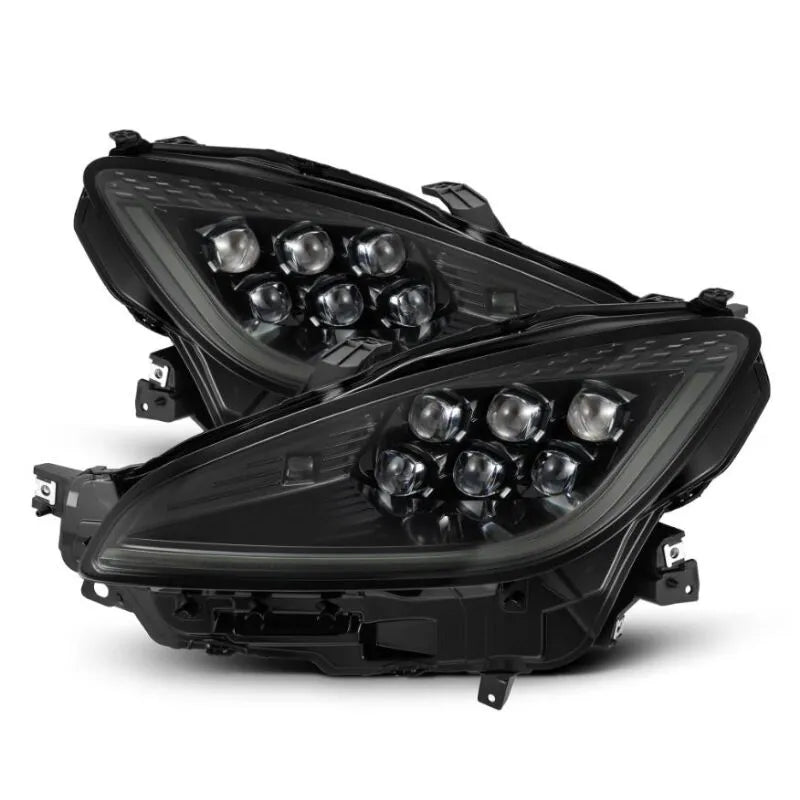 AlphaRex black headlights