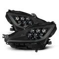 AlphaRex black headlights