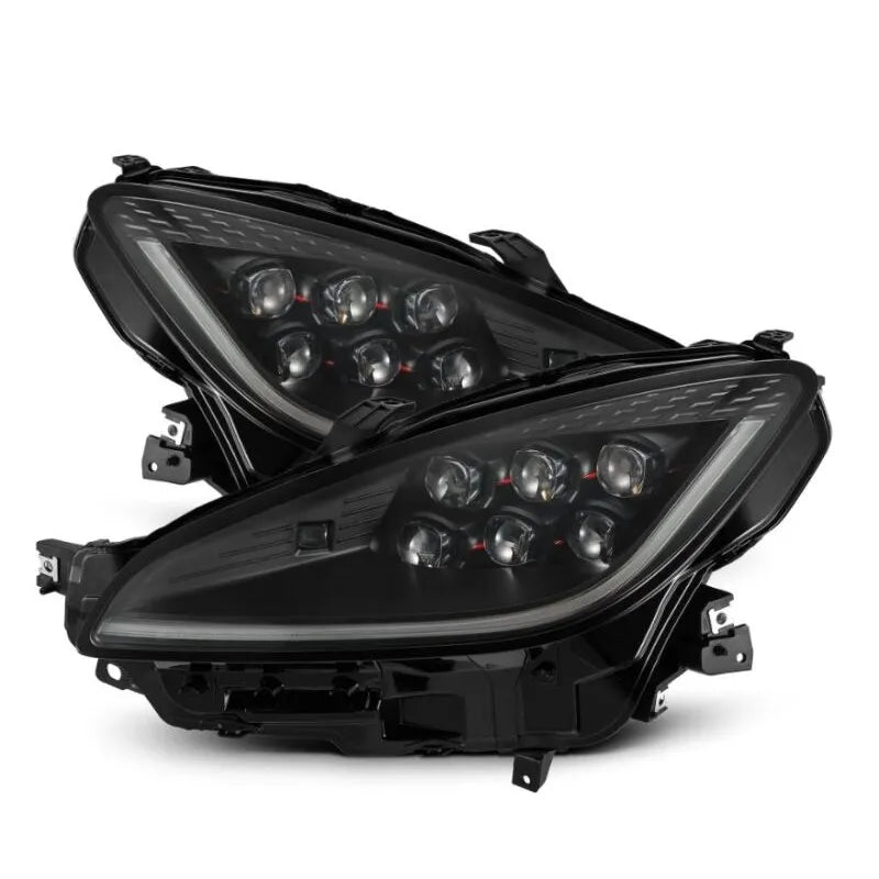AlphaRex black headlights