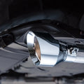 AWE Tuning cat-back exhaust close-up