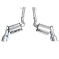 AWE Tuning cat-back exhaust detail