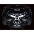 AWE Tuning cat-back exhaust detail
