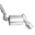 AWE Tuning cat-back exhaust installed view