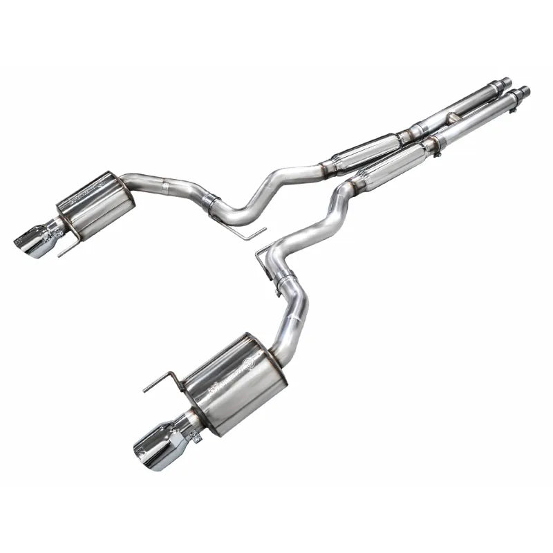 AWE Tuning silver cat-back exhaust