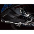 AWE Tuning cat-back exhaust detail