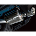 AWE Tuning cat-back exhaust detail