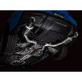 AWE Tuning cat-back exhaust close-up